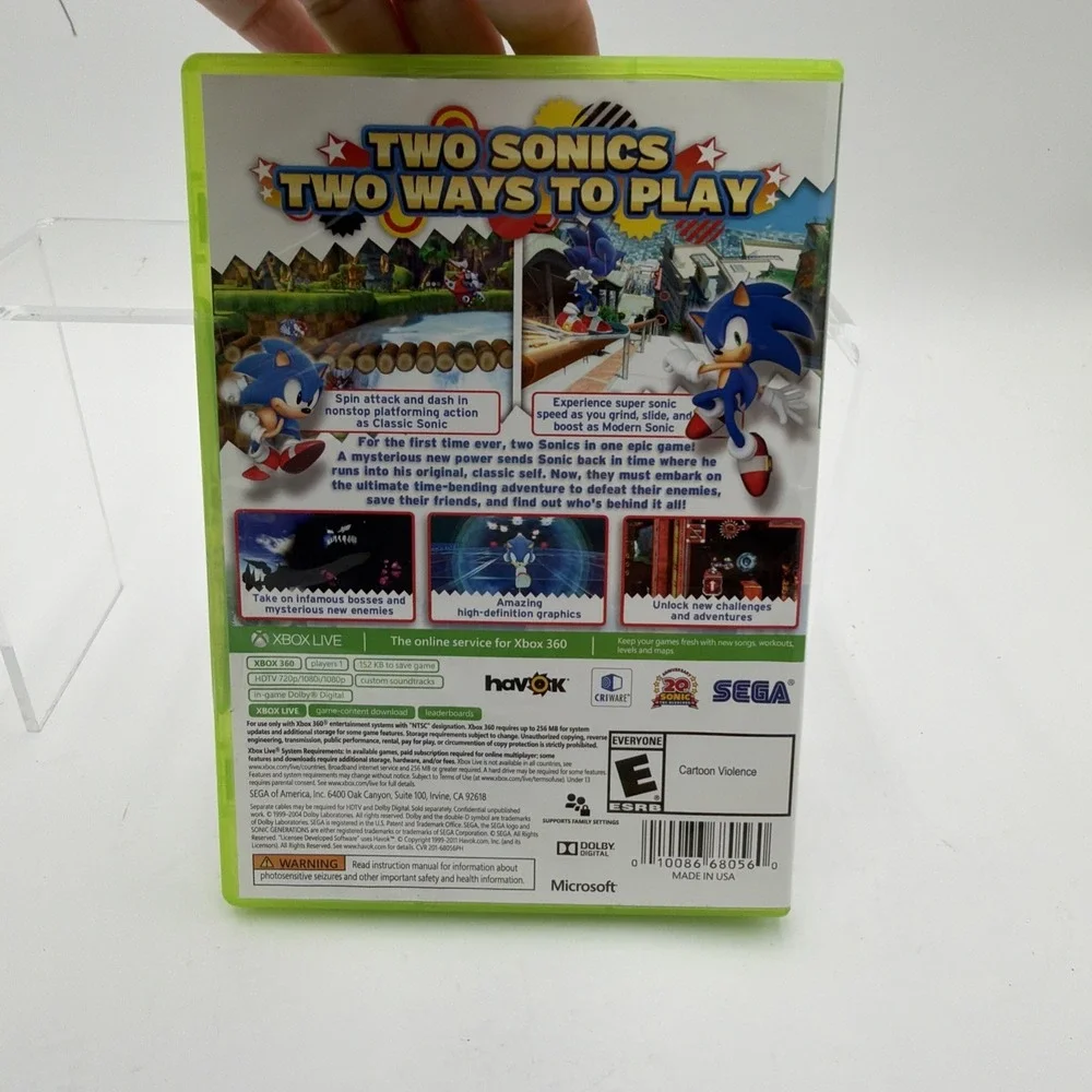 N/A sonic generations
